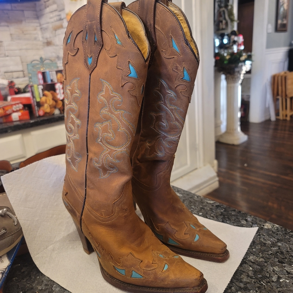 Rudel western boots women's